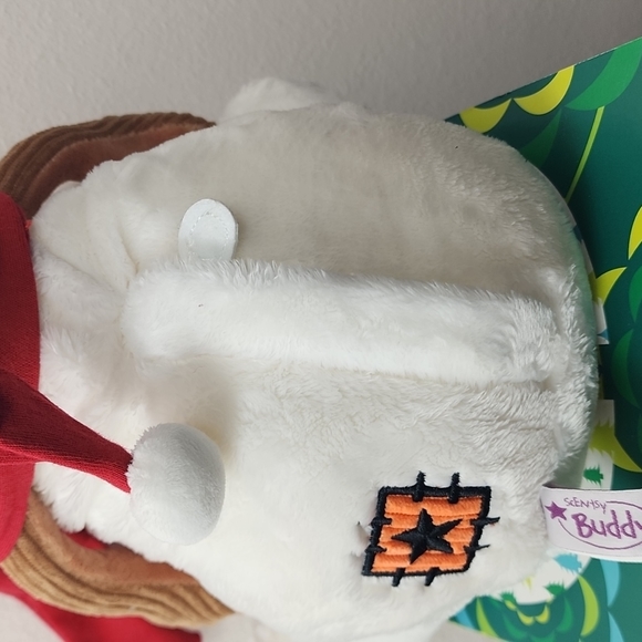 NIB, Scentsy Buddy Authentic Kids. Sammy the Snowman. - Picture 8 of 16